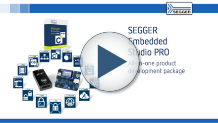 SEGGER Embedded Studio PRO: All-in-one product development package